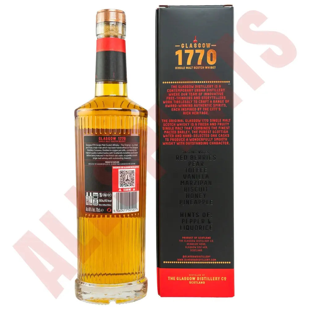 1770 Glasgow Single Malt Scotch Whisky - The Original 46% 0,7l - AllSpirits
