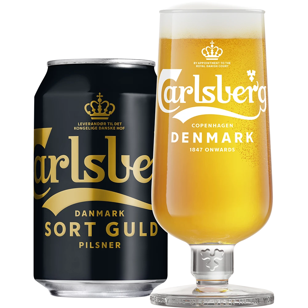 Carlsberg Sort Guld 5,8% 24x 0,33l zzgl. DPG Pfand