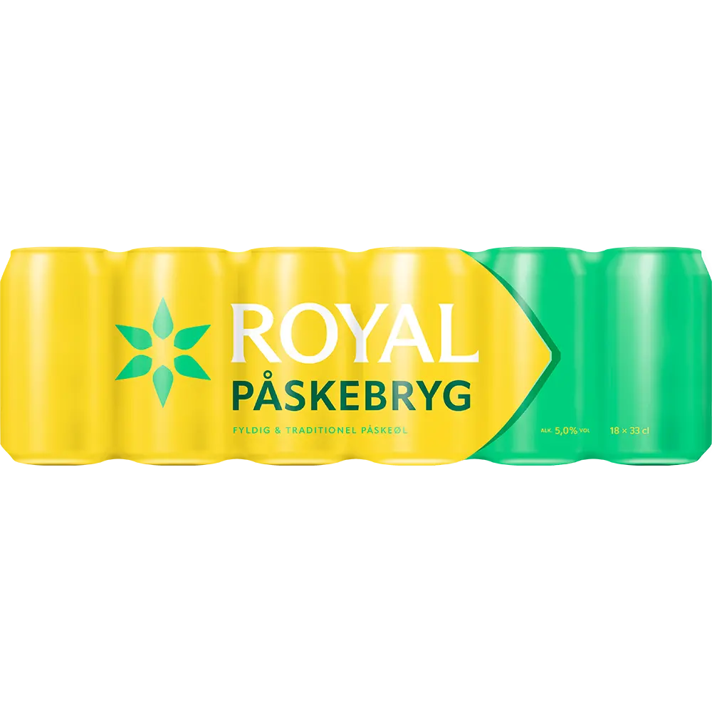 Royal Påskebryg 5,0% Tray 18x 0,33L zzgl. DPG Pfand