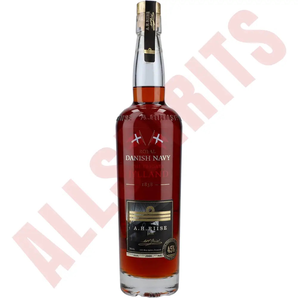 A.H. Riise Danish 'Navy Strength' Rum Geschenkbox 55% 0,7 ltr. - AllSpirits