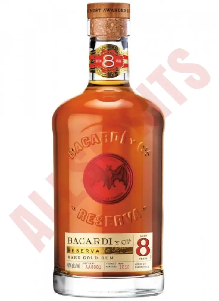 Bacardi Ron 8 Anos Reserva Superior 40% 0 7L Spirituosen