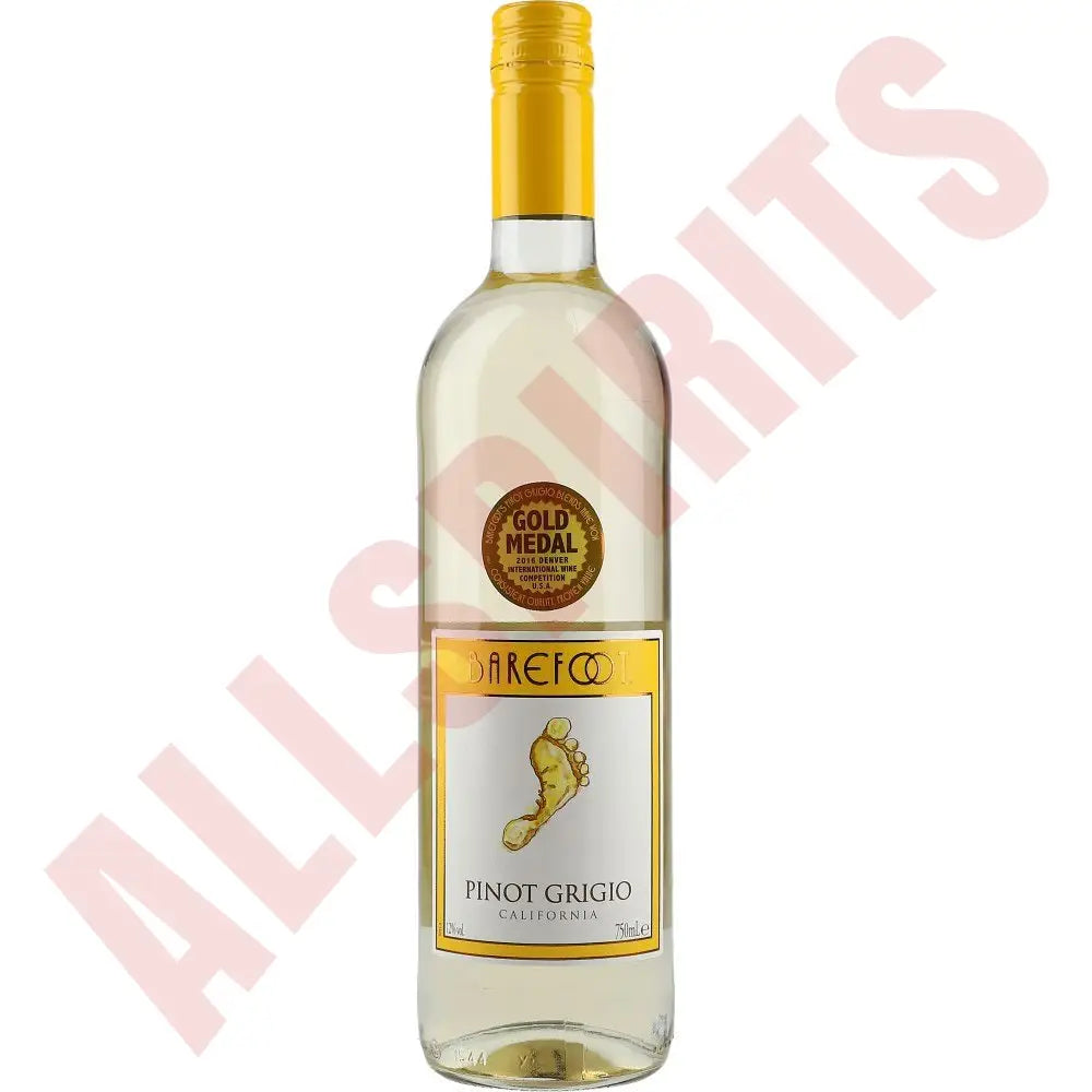 Barefoot Pinot Grigio 12% 0,75 ltr. - AllSpirits