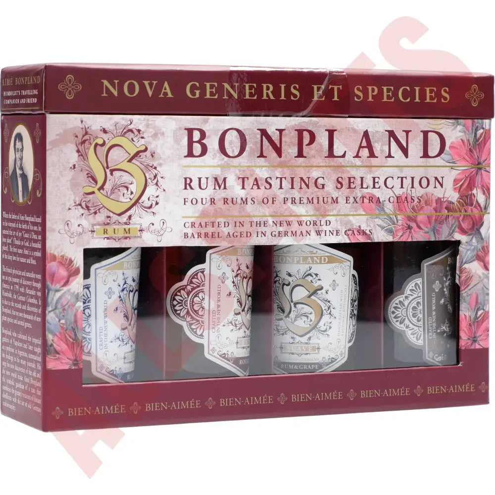 BONPLAND RUM Tasting Selection - 4 Miniaturen 0,2l - AllSpirits
