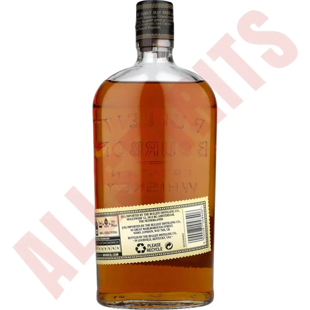 Bulleit Bourbon Whiskey 10Yeay 45% 0,7L - AllSpirits