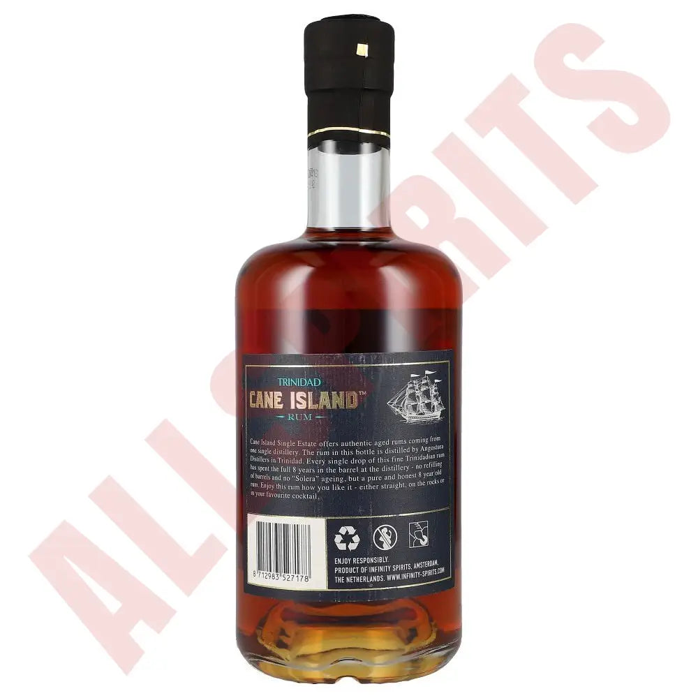 Cane Island Trinidad Single Estate Rum 8YO 0,7L 43% - AllSpirits