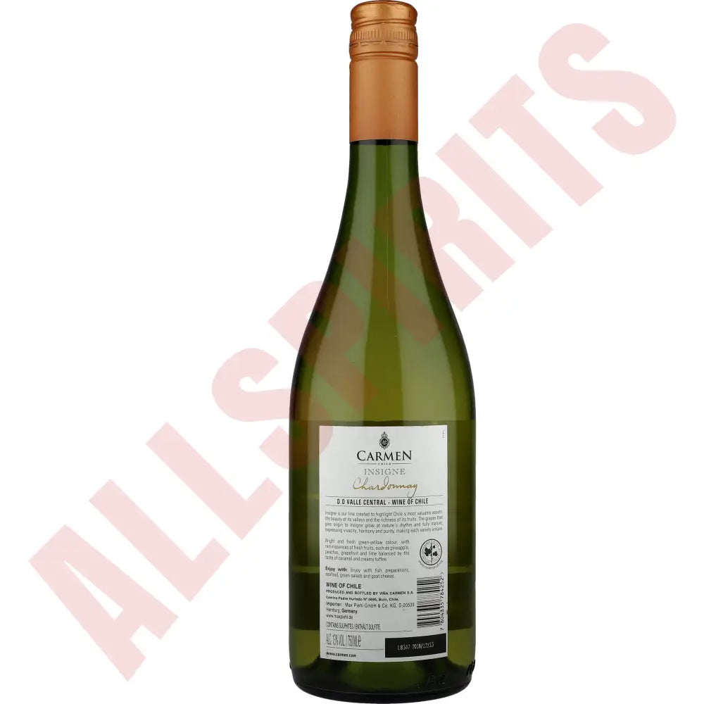Carmen Insigne Chardonnay 13% 0,75 ltr. - AllSpirits