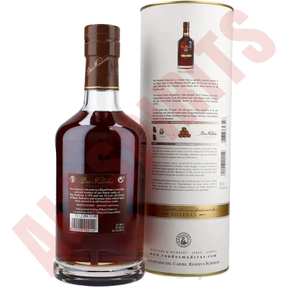 Dos Maderas Seleccion 0,7L -GB- 42% - AllSpirits