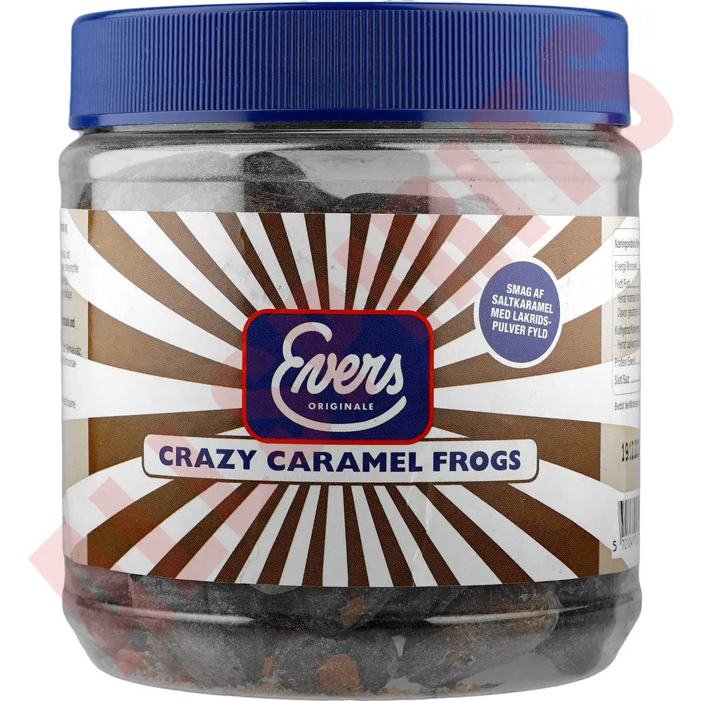 Evers Crazy Caramel Frogs 800g - AllSpirits