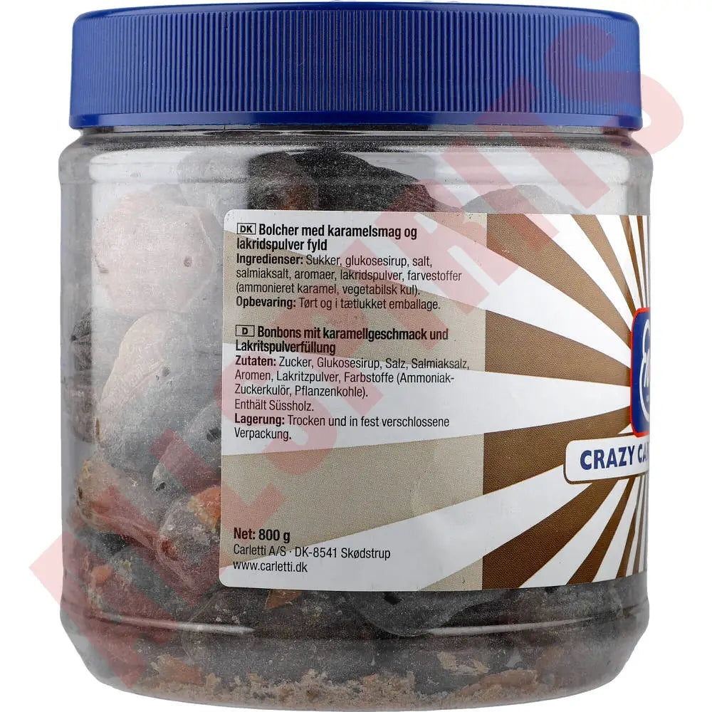 Evers Crazy Caramel Frogs 800g - AllSpirits