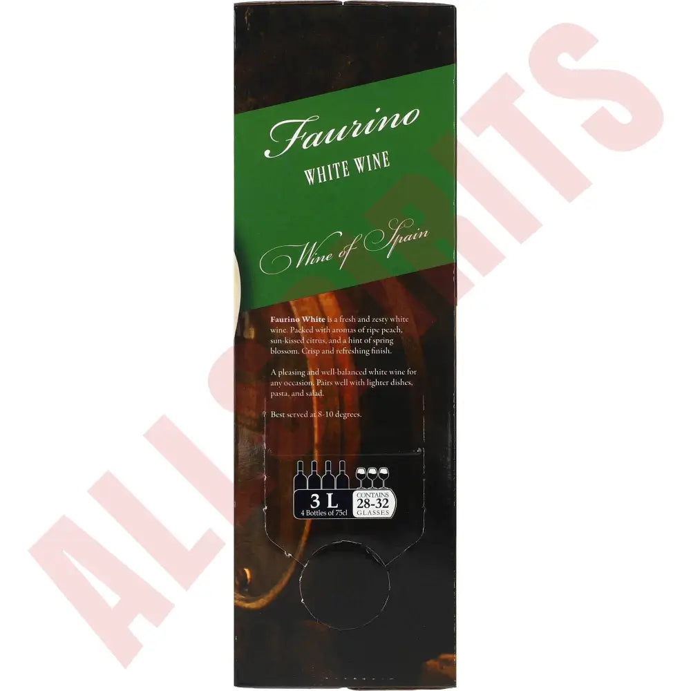 Faurino White 12% 3L BIB - AllSpirits