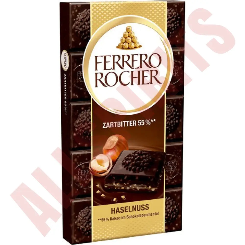 Ferrero Rocher Zartbitter 90g Tafel - AllSpirits