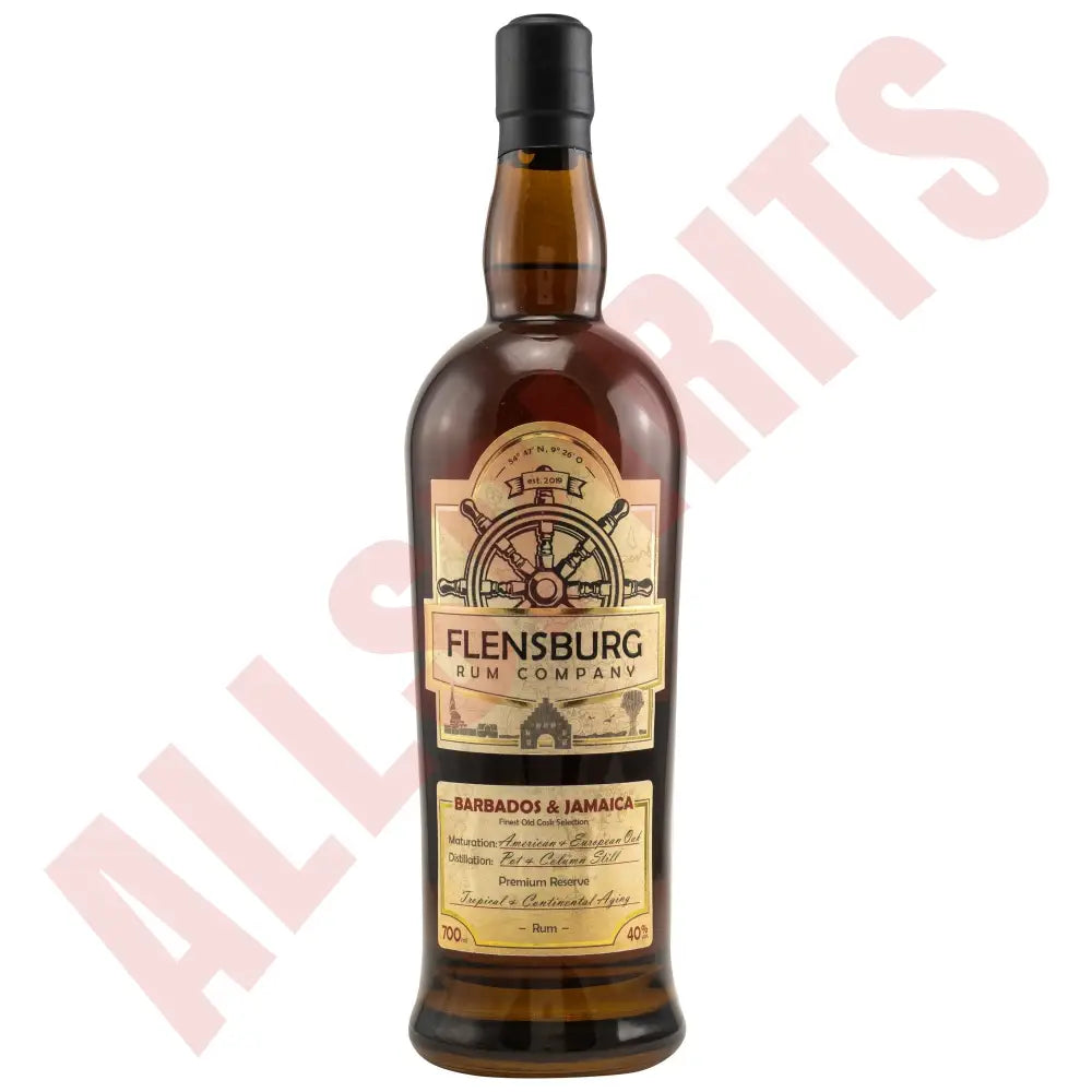 Flensburg Rum Company - Barbados & Jamaica 40% 0,7 ltr. - AllSpirits