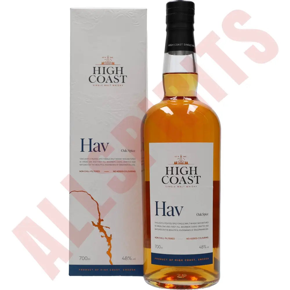 High Coast Box HAV Oak Spice 48% 0,7 ltr. FL - AllSpirits