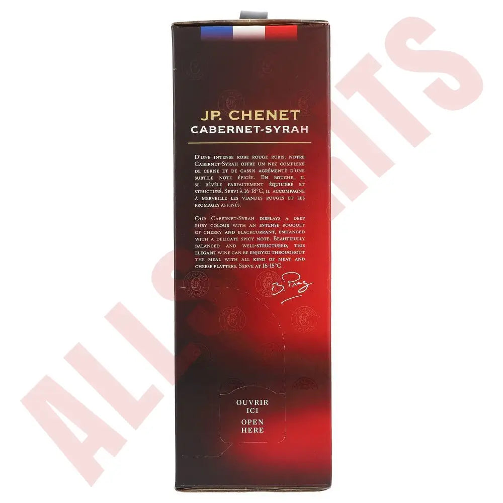 J.P. Chenet Cabernet Syrah 12,5% 3 ltr. - AllSpirits