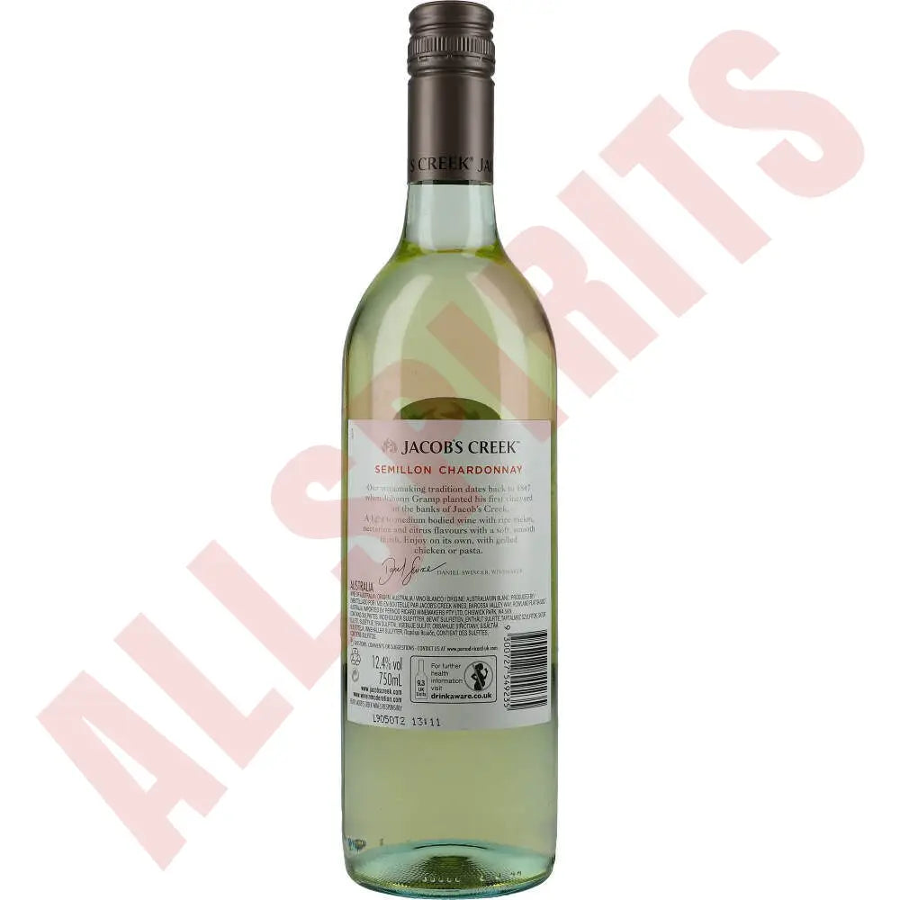 Jacobs Creek Semillion Chardonnay 13% 0,75 ltr. - AllSpirits