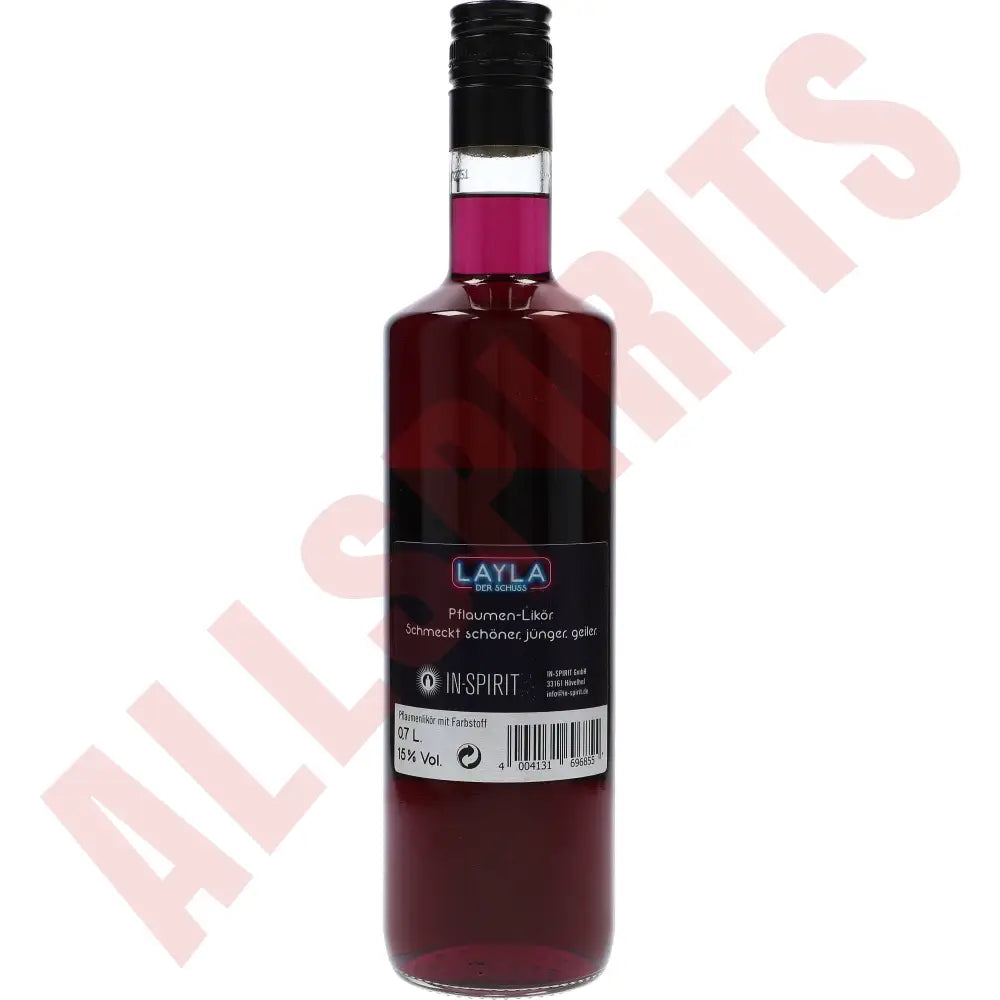 LAYLA Der Schuss Pflaumenlikör 15% 0,7 ltr. - AllSpirits
