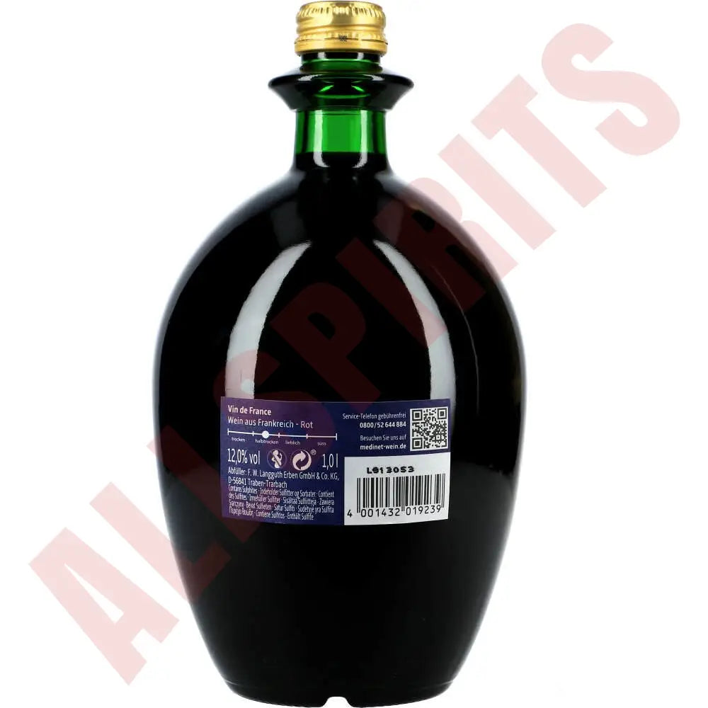 Medinet Rouge 12% 1 ltr. - AllSpirits
