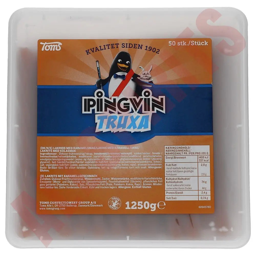 Pingvin Truxa Stang 50 st. 1,25 kg - AllSpirits