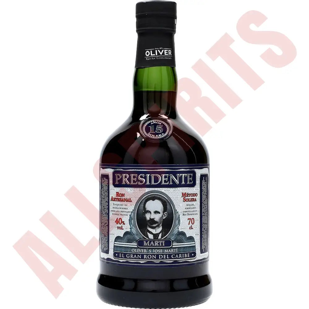 Presidente 15 Years 40% 0,7 ltr. - AllSpirits