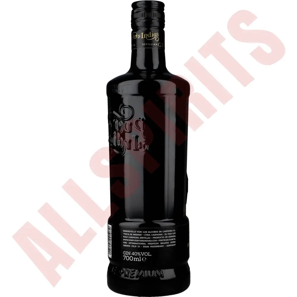 Puerto de Indias Black Gin 40% 0,7 ltr. - AllSpirits