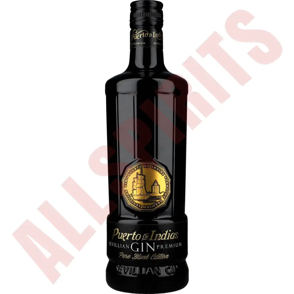 Puerto de Indias Black Gin 40% 0,7 ltr. - AllSpirits