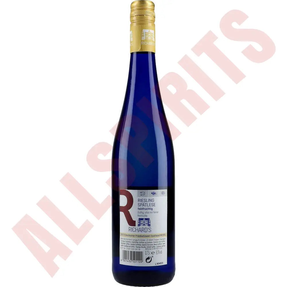 Richards Riesling Spätlese 8,5% 0,75 ltr. - AllSpirits
