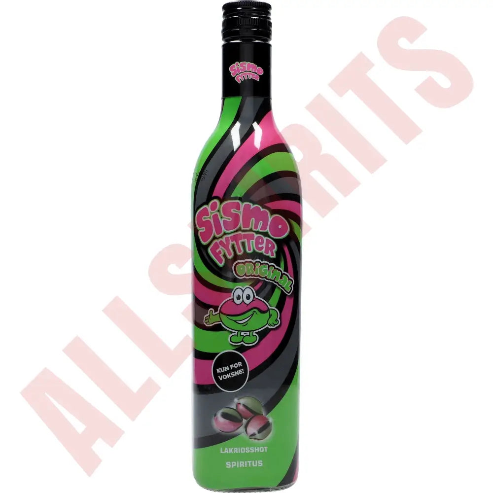 Sismofytter Original Lakridsshot med Sismofytter 16,4 % 0,7 ltr. - AllSpirits