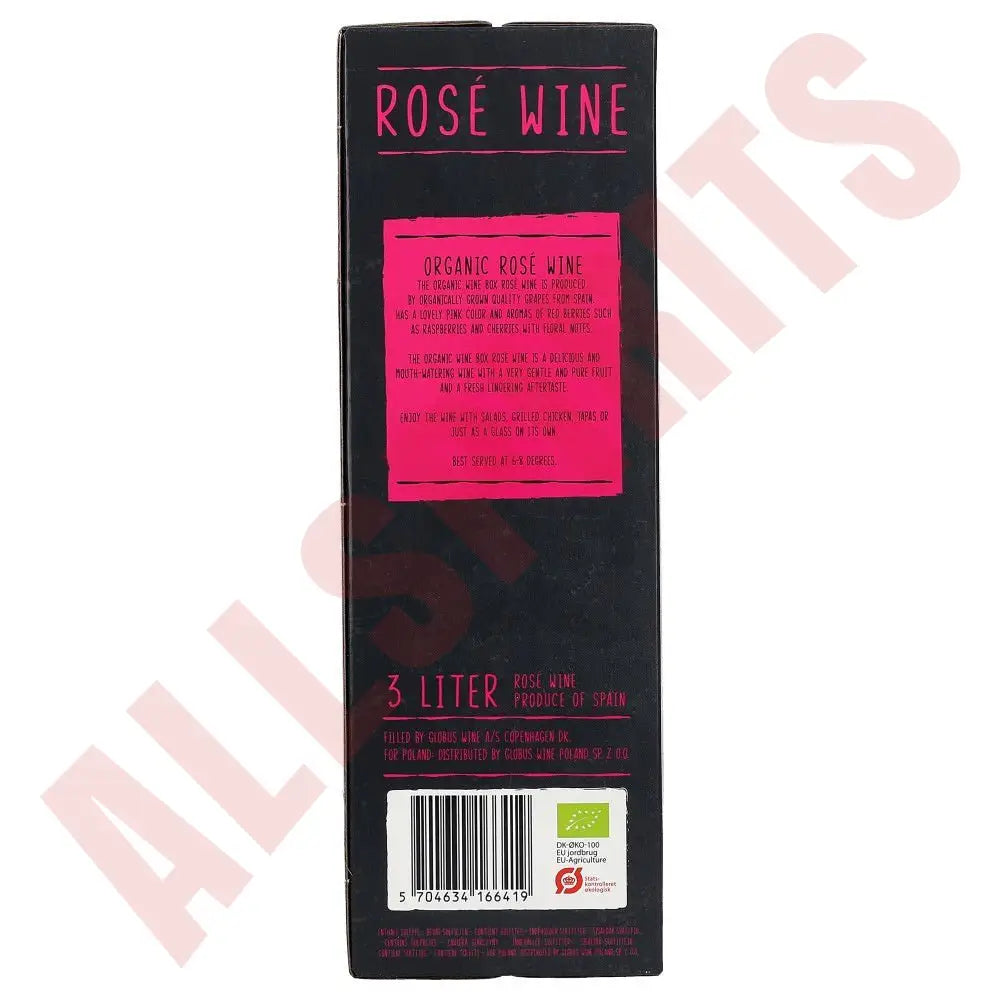 The Organic Wine Box Rosé 13 % 3 ltr. - AllSpirits