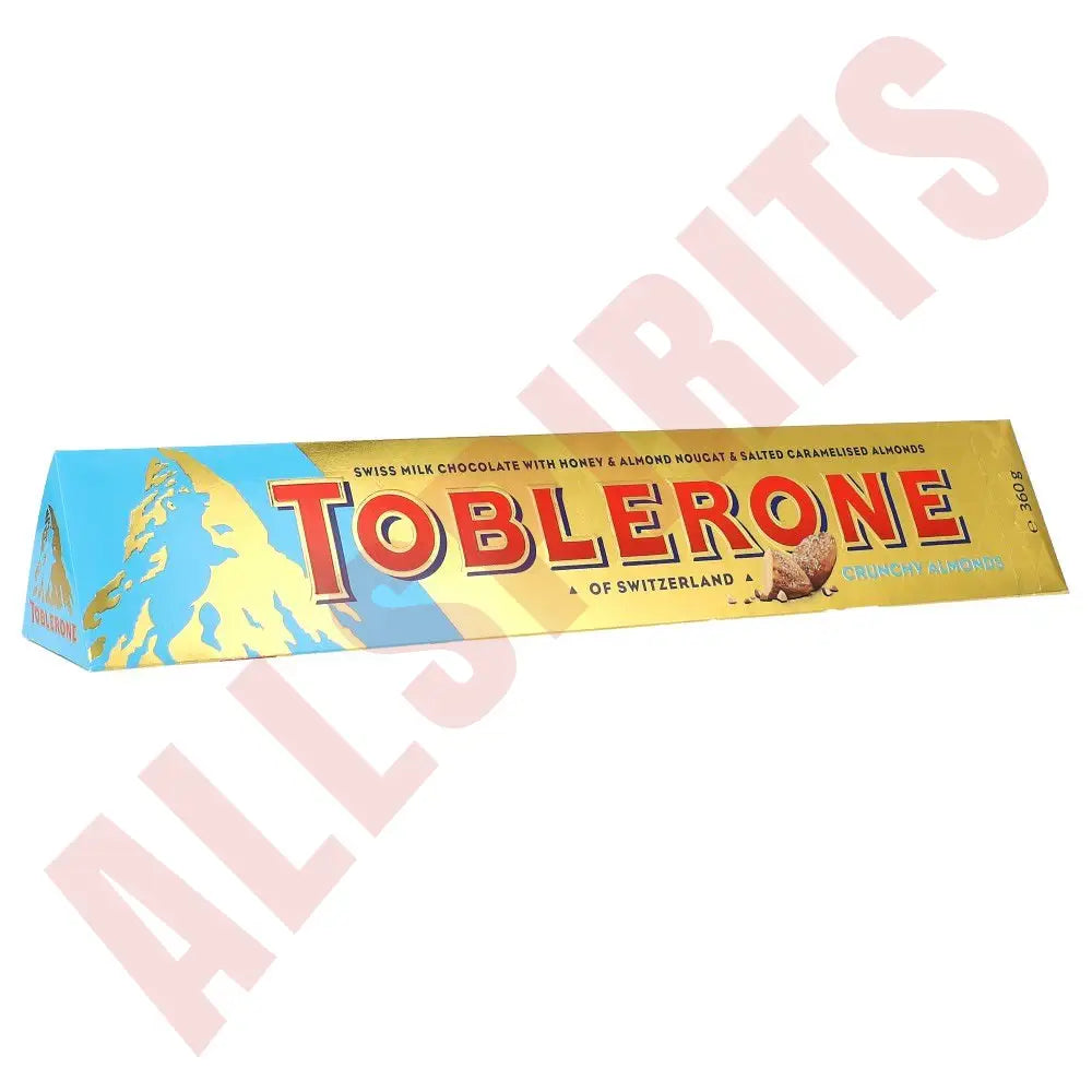 Toblerone Crunchy Almonds 360g - AllSpirits