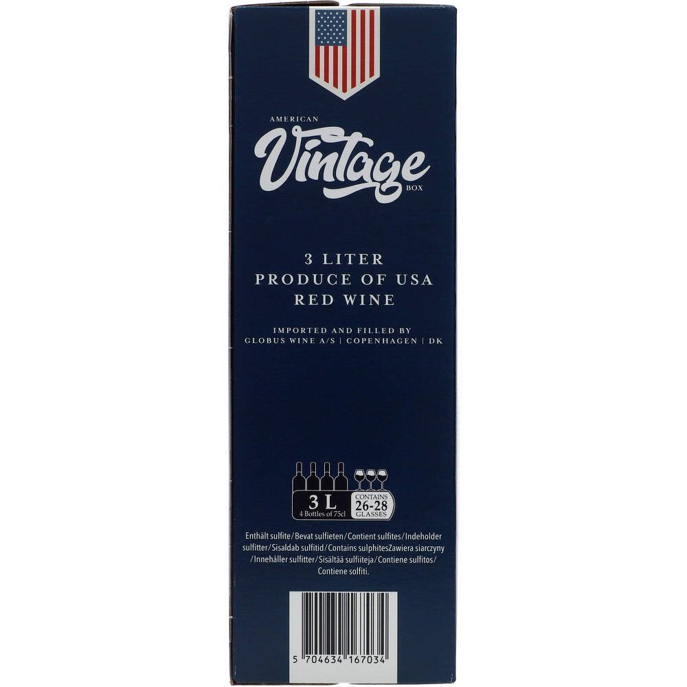 American Vintage Zinfandel 14,5% 3 ltr. - AllSpirits