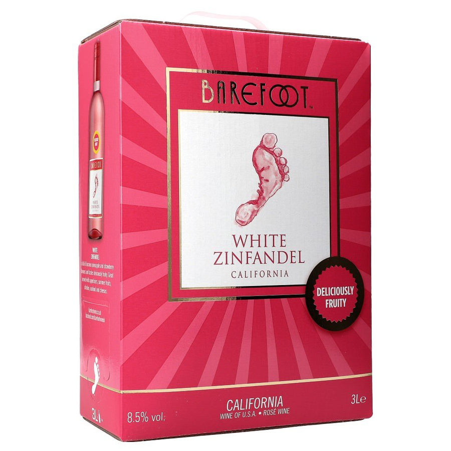 Barefoot White Zinfandel 8,5% 3 ltr. - AllSpirits
