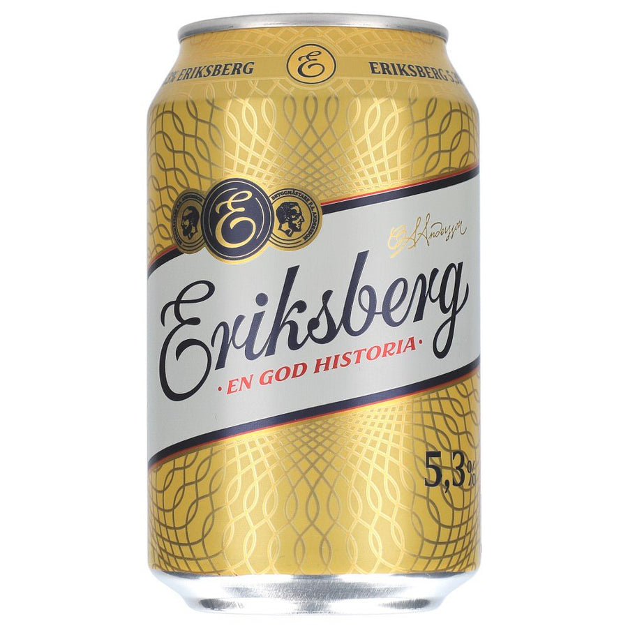 Eriksberg 5,3% 24x 0,33 ltr. zzgl. DPG Pfand - AllSpirits