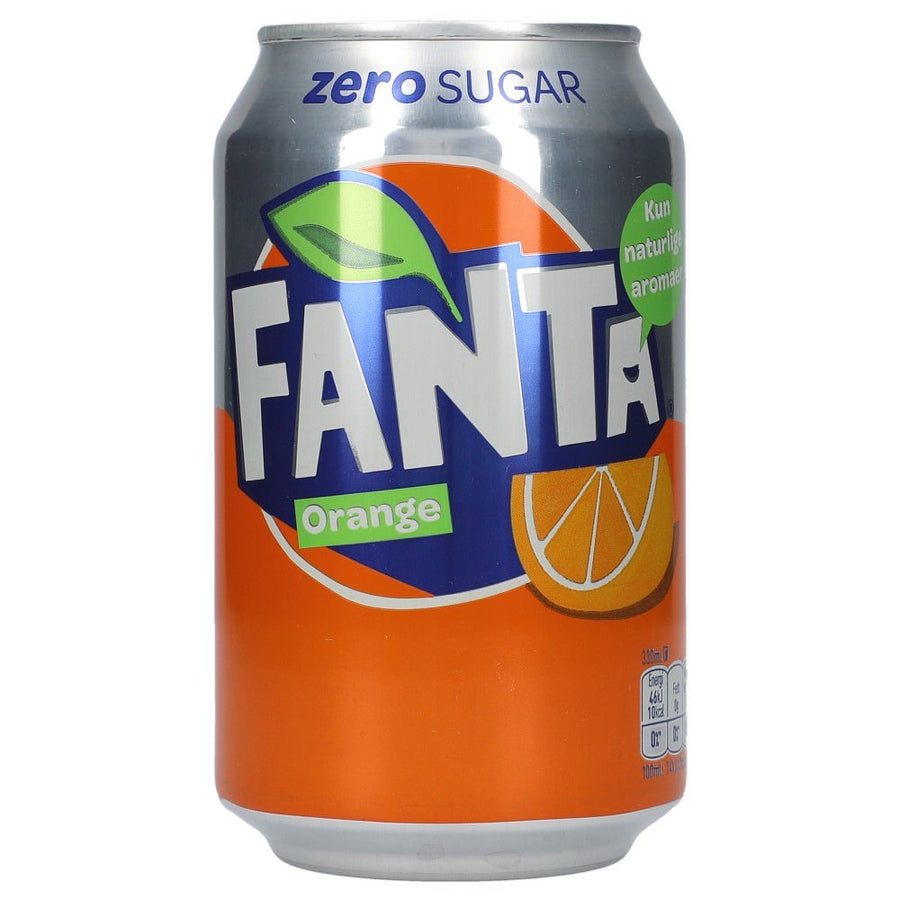 Fanta Zero Orange 24x 0,33 ltr. zzgl. DPG Pfand - AllSpirits