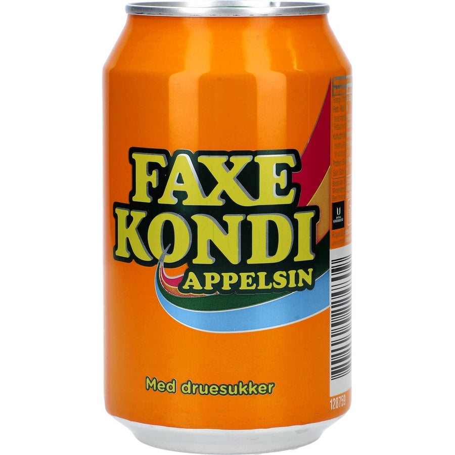 Faxe Kondi Appelsin (Apfelsine) 24 x 0,33l zzgl. DPG Pfand - AllSpirits