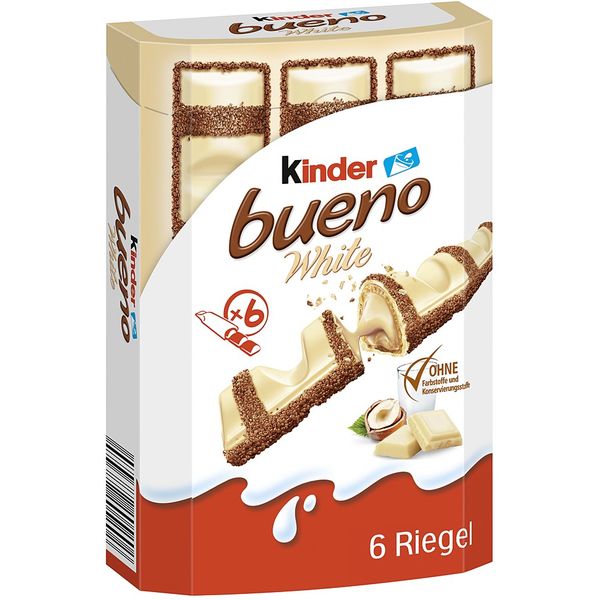 Ferrero Kinder Bueno White 117g - AllSpirits