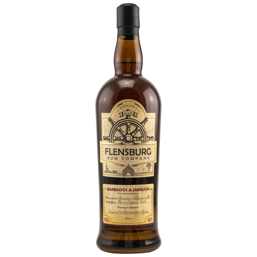 Flensburg Rum Company - Barbados & Jamaica 40% 0,7 ltr. - AllSpirits