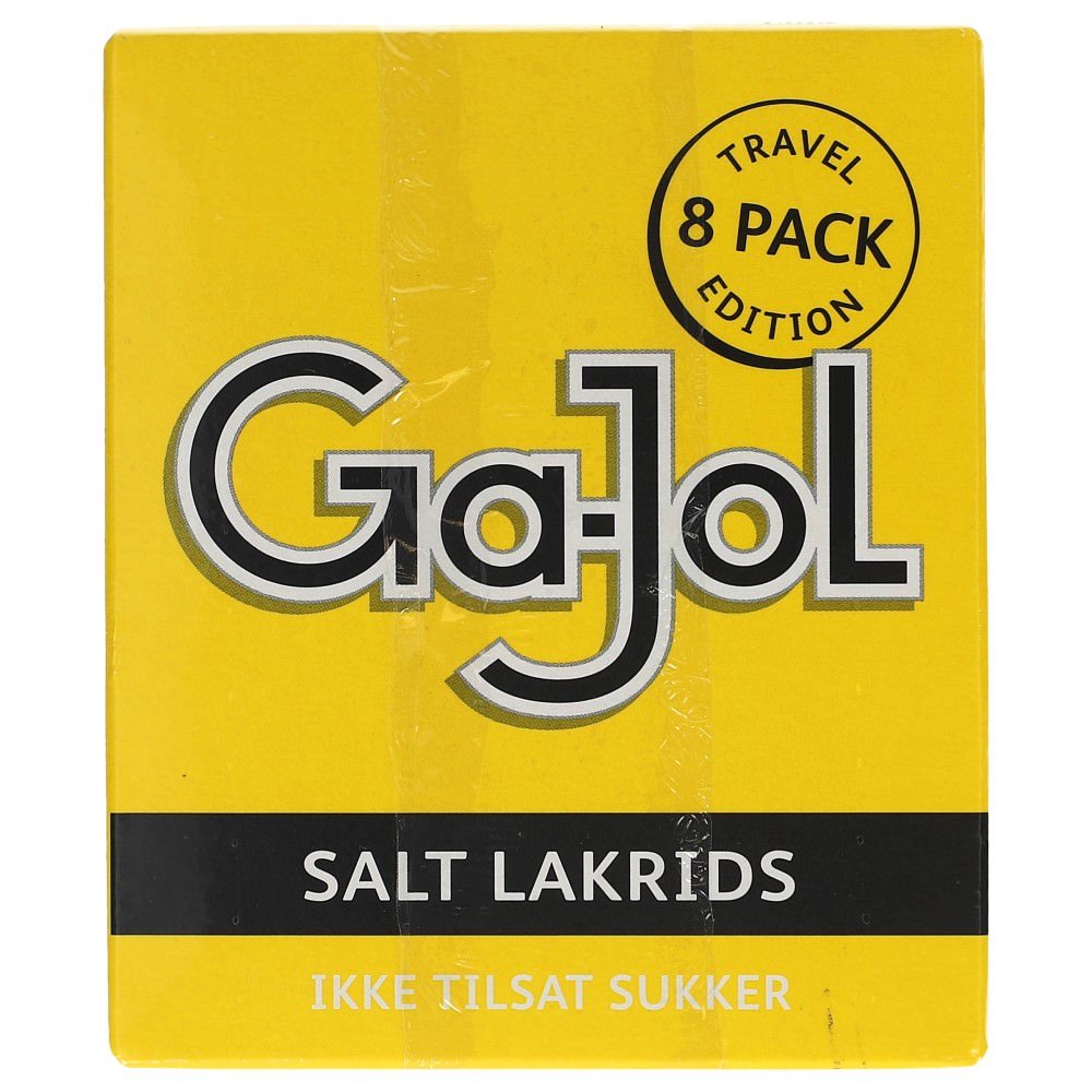 Ga-Jol Zuckerfrei Salt-Lakrids 8 x 23g - AllSpirits
