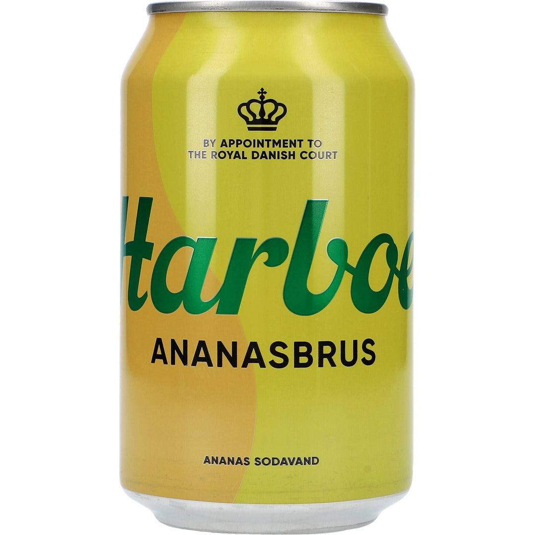 Harboe Ananas 24x 0,33 ltr. zzgl. DPG Pfand - AllSpirits