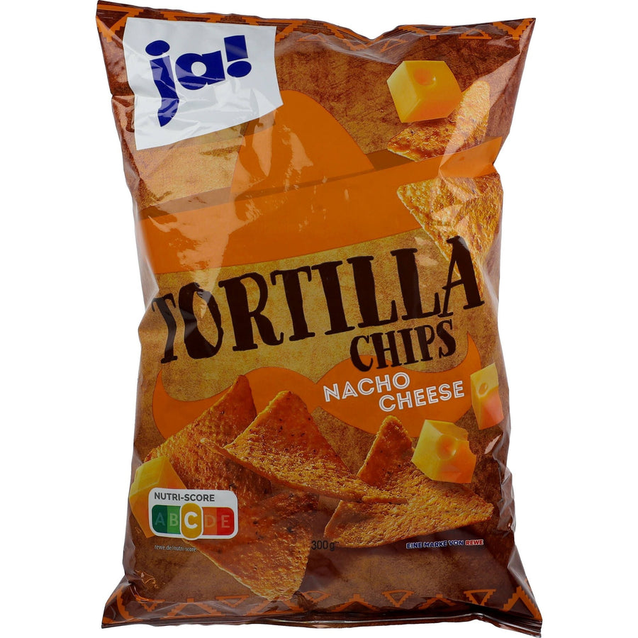 ja! Käse Tortilla Chips 300g - AllSpirits