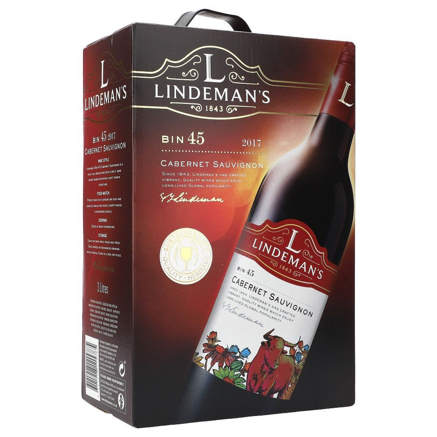 Lindemans Bin 45 Cabernet Sauvignon 13,5% 3 ltr. - AllSpirits