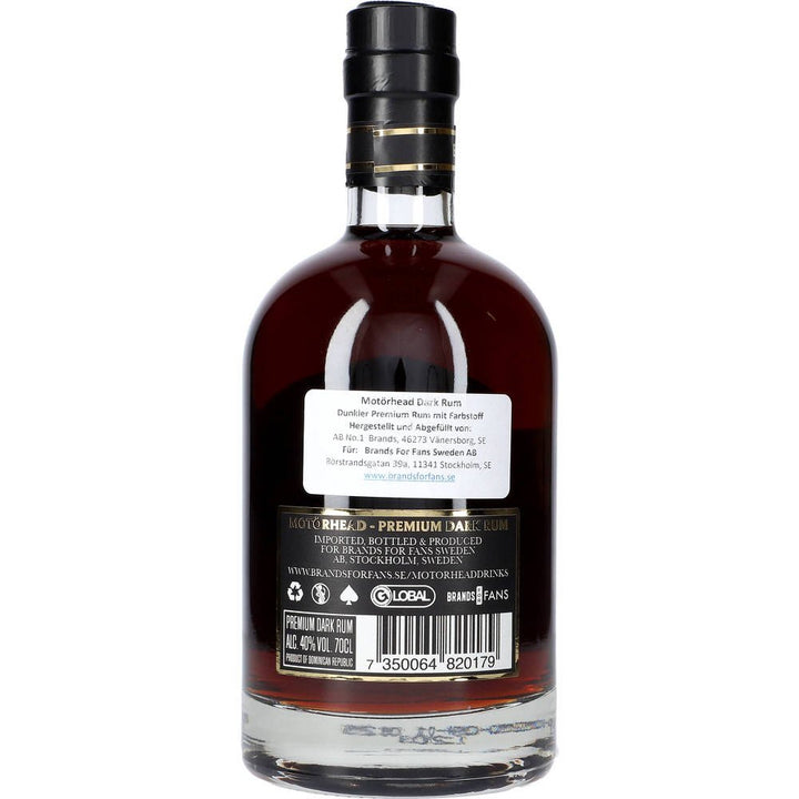 Motörhead Premium Dark Rum 40% 0,7 ltr. - AllSpirits