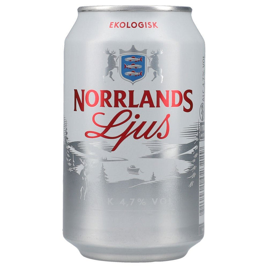 Norrlands Guld Ljus 4,7% 24x 0,33 ltr. BIO zzgl. DPG Pfand - AllSpirits