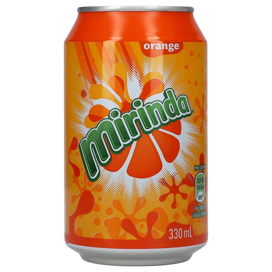 Pepsi Mirinda Orange 24x0,33 ltr. zzgl. DPG Pfand - AllSpirits