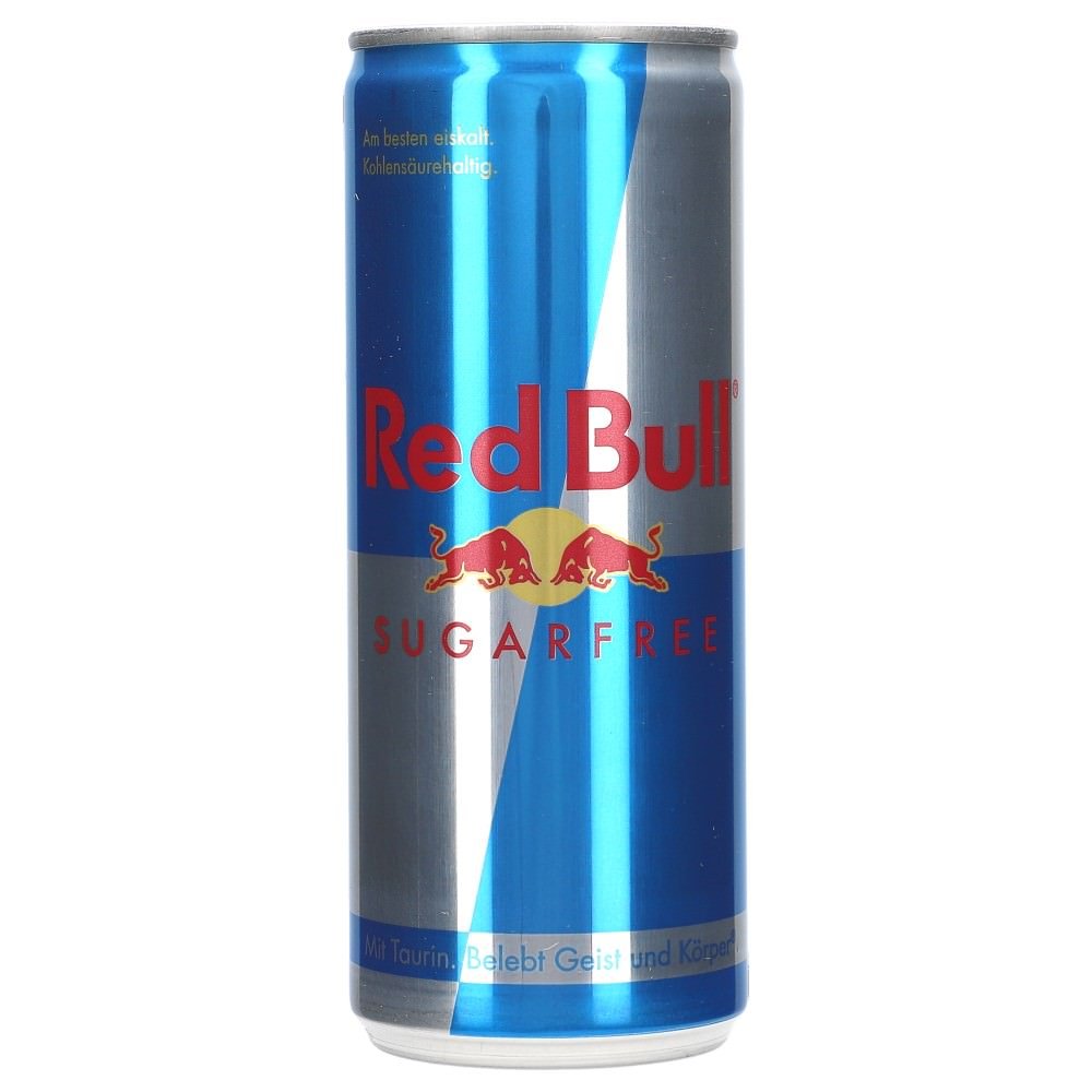 Red Bull Energy Drink Sugarfree (ohne Zucker) 24 x 0,25 l zzgl. DPG Pfand - AllSpirits