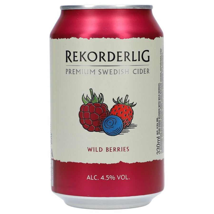 Rekorderlig Wild Berries 4,5% 24x 0,33 ltr zzgl. DPG Pfand - AllSpirits