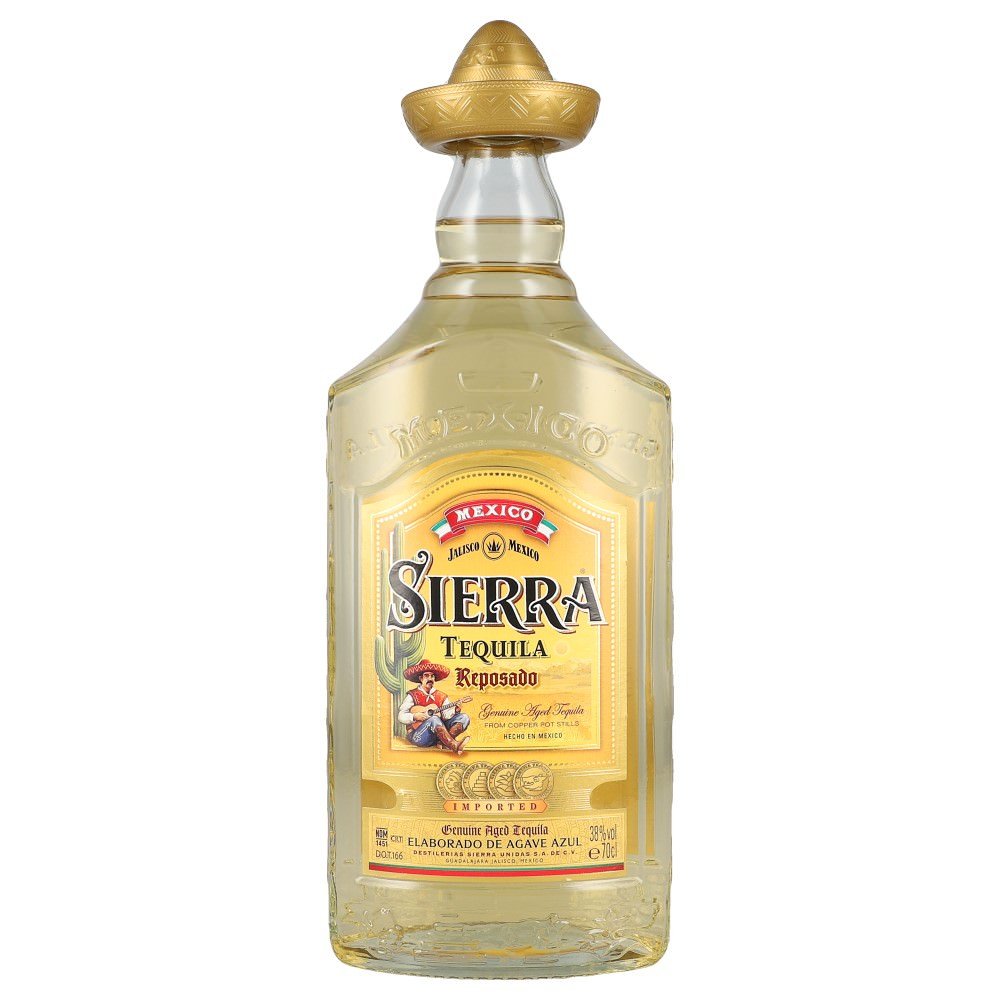 ltr. AllSpirits Tequila – Reposado 38% Sierra 0,7