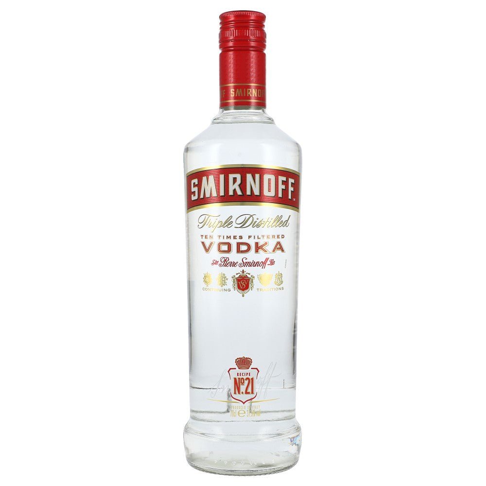 Smirnoff Vodka label AllSpirits 0,7 37,5% ltr. – red