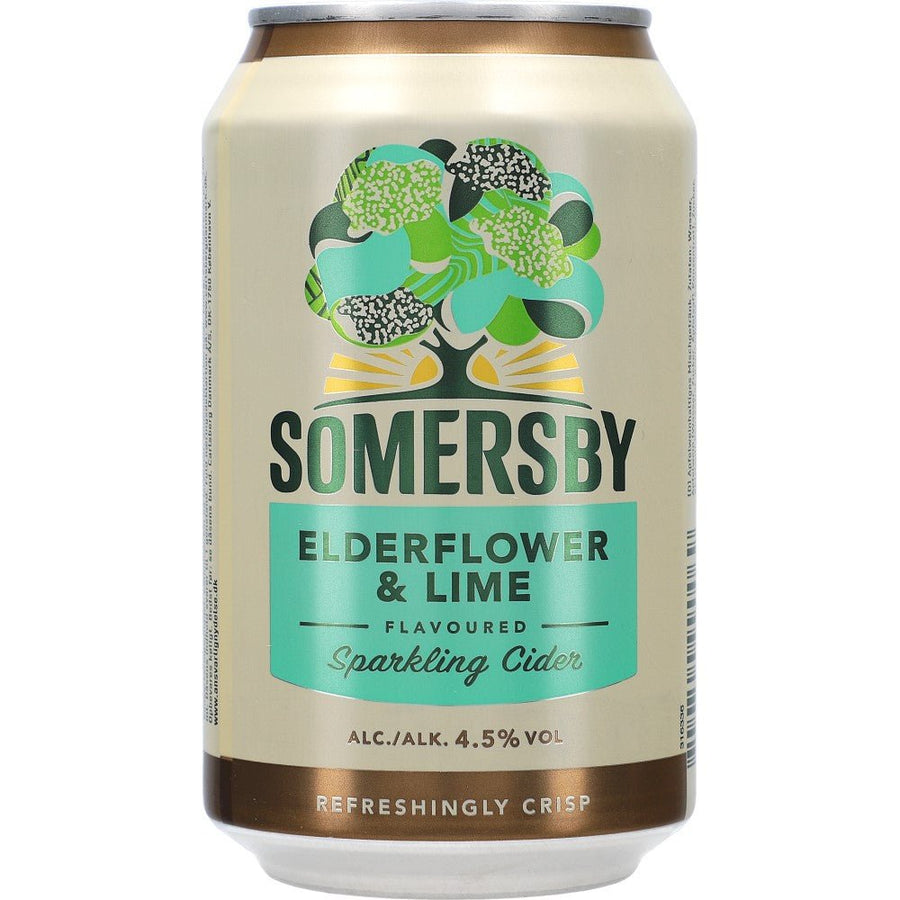 Somersby Elderflower Lime 4,5% 24x 0,33 ltr. zzgl. DPG Pfand - AllSpirits