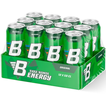 Faxe Kondi Energy Drink Original 12 x 0,5 ltr. zzgl. DPG Pfand