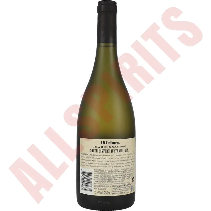 19 Crimes Chard Chardonnay 13,5% 0,75 ltr. - AllSpirits